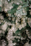 21676 - Top Rare Green Fluorite Crystals + Quartz on Matrix Hameda Fluorite Mine South Morocco