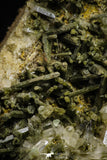 21576 - Museum Grade 8.27 Inch Quartz Crystals + Epidote in Matrix - Imilchil (Morocco)