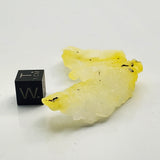 SWJ0113 - Finest Grade Rare Lemon-Yellow Brucite - Balochistan, Pakistan