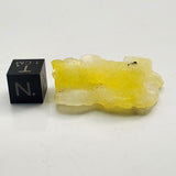 SWJ0115 - Finest Grade Rare Lemon-Yellow Brucite - Balochistan, Pakistan