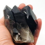SWJ0127 - Top Huge Smokey Quartz Crystal Cluster from classical Arkansas (USA) location