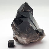 SWJ0127 - Top Huge Smokey Quartz Crystal Cluster from classical Arkansas (USA) location