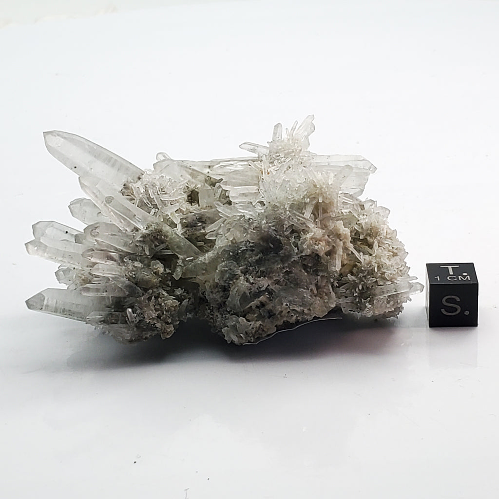 SWJ0131 - Finest Grade Clear Quartz Crystal Cluster from classical Bulgarian location