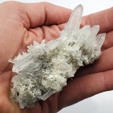 SWJ0131 - Finest Grade Clear Quartz Crystal Cluster from classical Bulgarian location