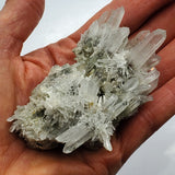 SWJ0131 - Finest Grade Clear Quartz Crystal Cluster from classical Bulgarian location