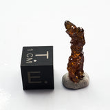 SWJ0137 - Top Rare Natural Zincite Orange Crystal from Poland