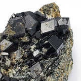 SWJ0048 - Exceedingly Rare Andradite Garnets with Tourmaline from Mexico