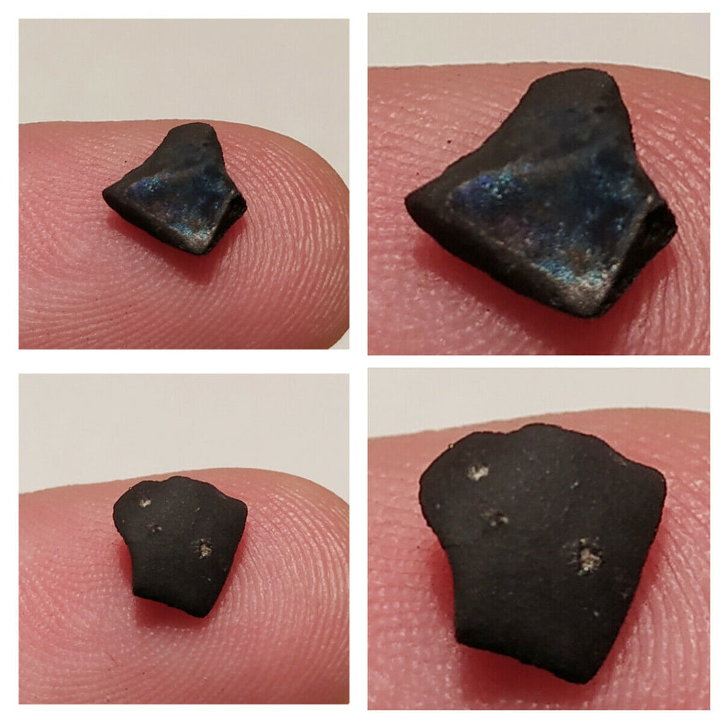 N5, N12 & T107 2 Complete Oriented NWA 859 TAZA Iron Plessitic Octahedrite Meteorites + New NWA 13472 LL4-6 Ordinary Chondrite Meteorite 28g + Tarda 0.2g - István Order