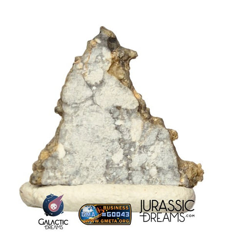 S274 - "The Apollo Lunar" Meteorite Part Slice "Gadamis 008"  Lunar ferroan anorthosite 0,40g