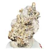 J04 - Astonishing Dendritic Allargentum Silver after Dyscrasite in Calcite Matrix