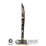 S308 - Outstanding "NWA 17679" Lunar Meteorite (feldspathic breccia) Part Slice 3,5g