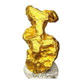 J564 - Nicely Shaped Large Native Gold Nugget 9,65g - Rare Spanish Location