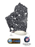 40006 - Outstanding Lunar Breccia Meteorite Part Slice "Under Classification" 4,61g