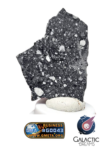 40006 - Outstanding Lunar Breccia Meteorite Part Slice "Under Classification" 4,61g