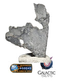40017 - "The Apollo Lunar" Meteorite Sculptural Endcut "Gadamis 008"  Lunar ferroan anorthosite 0,67g IN CATAWIKI AUCTION NOW