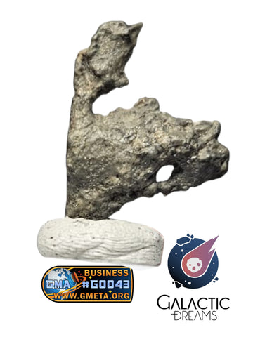 40017 - "The Apollo Lunar" Meteorite Sculptural Endcut "Gadamis 008"  Lunar ferroan anorthosite 0,67g IN CATAWIKI AUCTION NOW