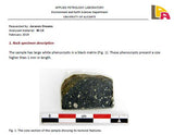 20998-14 - NWA Possible Achondrite Meteorite Porphyritic Basalt. In study. 233g