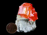 10101 - Stunning Bright Orange Arcanite Crystal Mineral Specimen From Poland