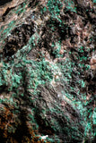 04989 -  Well Crystallized Acicular Brochantite with Quartz from South Morocco