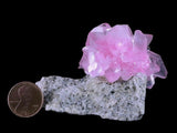 10102 - Stunning Bright Pink Arcanite Crystal Cluster Mineral Specimen Poland