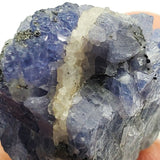 SWJ0057 - Huge Brilliant Violet Tanzanite Crystal - Merelani Hills, Tanzania. 38.8g