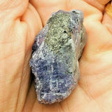 SWJ0058 - Huge Brilliant Violet Tanzanite Crystal - Merelani Hills, Tanzania. 35.8g