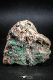 04987 -  Well Crystallized Acicular Brochantite with Quartz from South Morocco