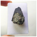 13031 A28- Fresh Crusted NWA 14001 LL4 Ordinary Chondrite Meteorite 11.45g MAIN MASS