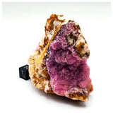 SWJ0032 - Finest Grade Pink Cobaltoan Calcite Crystals on Matrix - Bou Azzer Mine (Morocco)