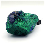 SWJ0020 - Nice Specimen of Deep Blue Azurite + Malachite Crystals from Mexico