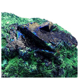 SWJ0020 - Nice Specimen of Deep Blue Azurite + Malachite Crystals from Mexico