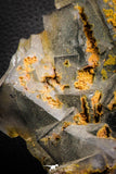 07910 -  Top Pale Blue Fluorite Crystals on Matrix Hameda Fluorite Mine South Morocco