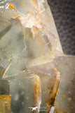 07910 -  Top Pale Blue Fluorite Crystals on Matrix Hameda Fluorite Mine South Morocco