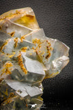 07910 -  Top Pale Blue Fluorite Crystals on Matrix Hameda Fluorite Mine South Morocco