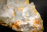 07911 -  Top Pale Blue Fluorite Crystals on Matrix Hameda Fluorite Mine South Morocco