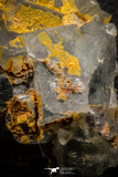 07912 -  Top Pale Blue Fluorite Crystals on Matrix Hameda Fluorite Mine South Morocco