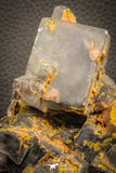 07912 -  Top Pale Blue Fluorite Crystals on Matrix Hameda Fluorite Mine South Morocco