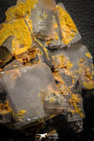07912 -  Top Pale Blue Fluorite Crystals on Matrix Hameda Fluorite Mine South Morocco