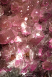 07633 -  Pink Cobaltoan Calcite Crystals on Matrix - Bou Azzer Mine (South Morocco)
