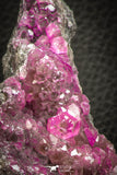 07634 -  Pink Cobaltoan Calcite Crystals on Matrix - Bou Azzer Mine (South Morocco)