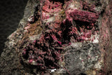 07636 -  Nice Pink Erythrite Crystals with Quartz - Bou Azzer Mine (South Morocco)