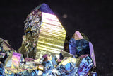 20090 - Beautiful 3 Inch Titanium Quartz Rainbow Aura Iridescent Crystals