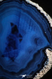 05079 -  Extremely Beautiful 2.87 Inch Brazilian Agate Slice (Chalcedony Geode Section)
