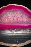 05081 -  Top Beautiful 2.83 Inch Brazilian Agate Slice (Chalcedony Geode Section)