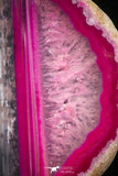 05081 -  Top Beautiful 2.83 Inch Brazilian Agate Slice (Chalcedony Geode Section)