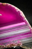 05082 -  Top Beautiful 3.43 Inch Brazilian Agate Slice (Chalcedony Geode Section)