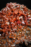 05086 - Beautiful Red Vanadinite Crystals Cluster from Mibladen Mining District, Midelt Province, Morocco
