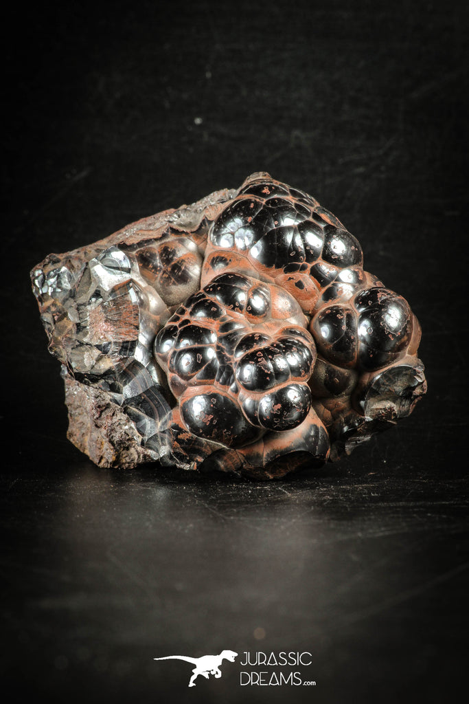 88520 - Dark Gray Bubbly Botryoidal 2.63 Inch Goethite from South Morocco