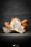 22095 - Top Beautiful 3.91 Inch Natural Red Iron-Oxide Coated Quartz Crystals Cluster