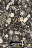 08852 - Top Rare Polished Thin Section NWA Carbonaceous Chondrite CV3 Type  5.403g